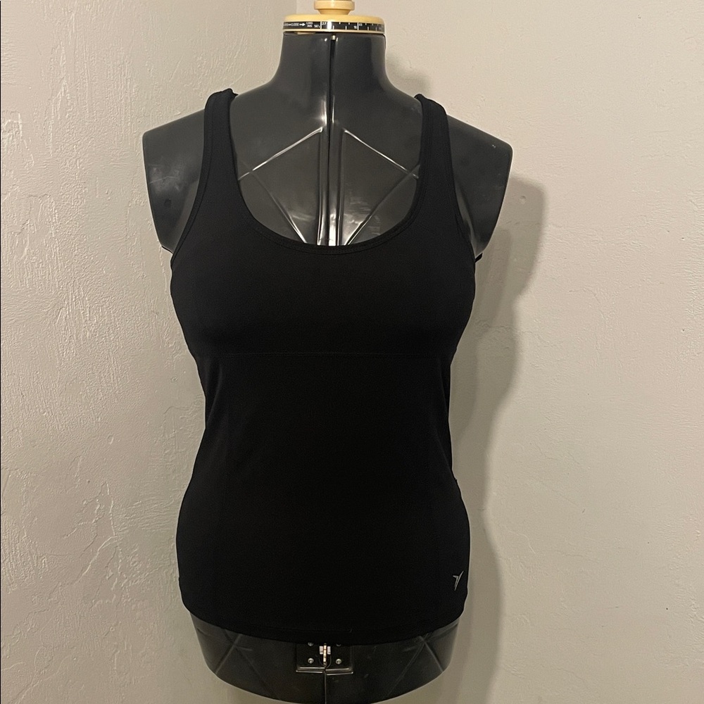Active by Old Navy Black Dry-fit Athletic Tank Top